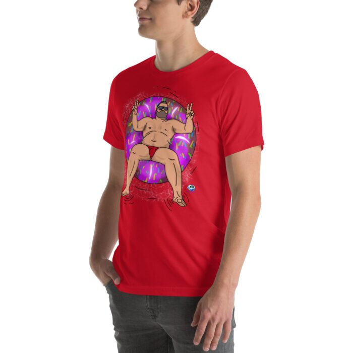Short Sleeve Tee - Peace, Love, and Doughnuts - Image 11