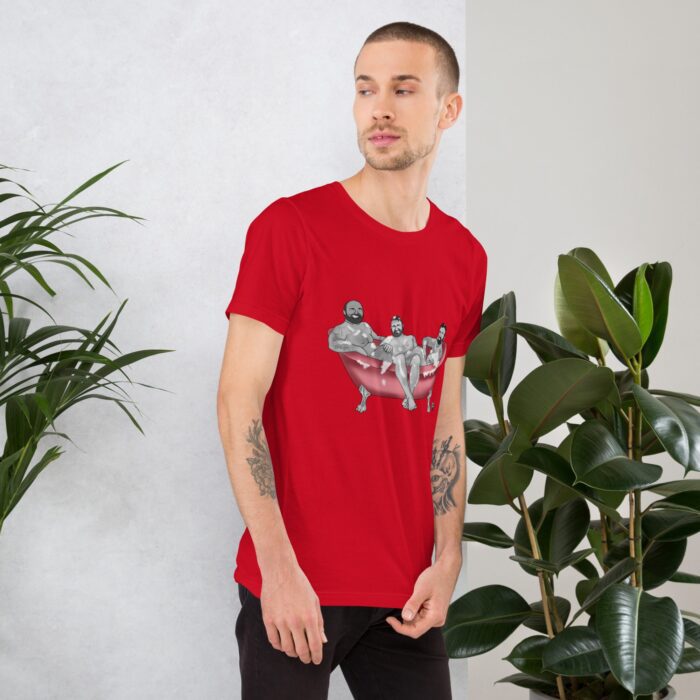 Short Sleeve Tee - 3 Bears in a Tub - Image 13