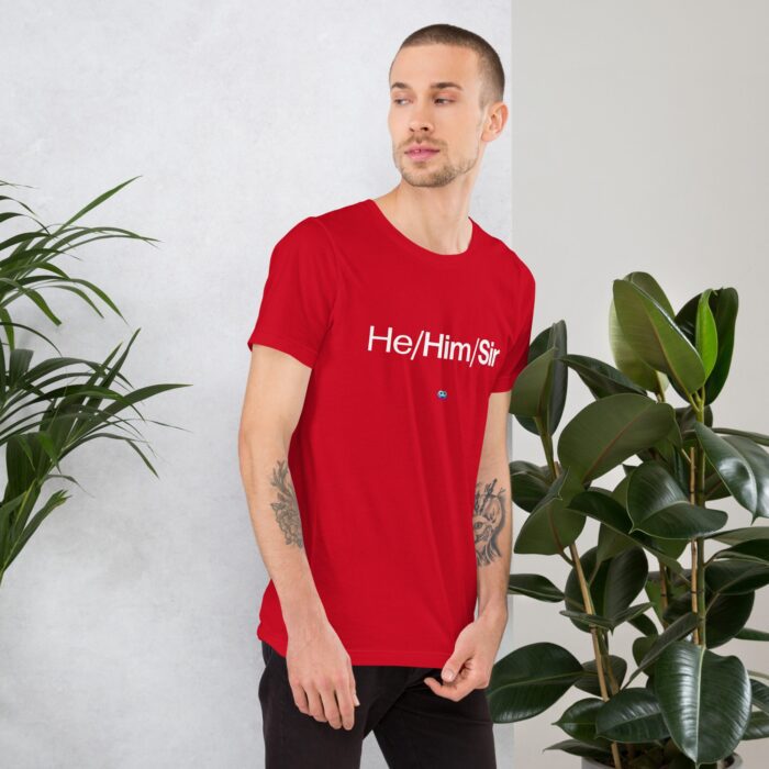 Short Sleeve Tee - He/Him/Sir - Image 17