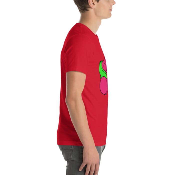 Short Sleeve Tee - Pop Art Cock and Ball Stretcher - Image 18