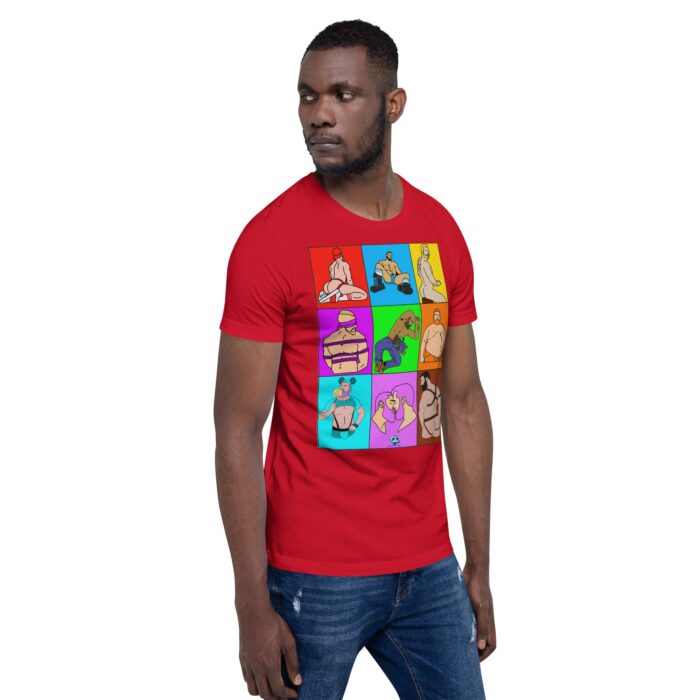 Short Sleeve Tee - Color Block Dudes - Image 21