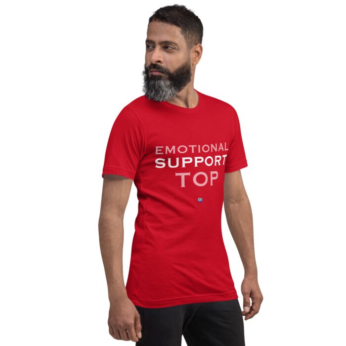 Short Sleeve Tee - Emotional Support Top - Image 17