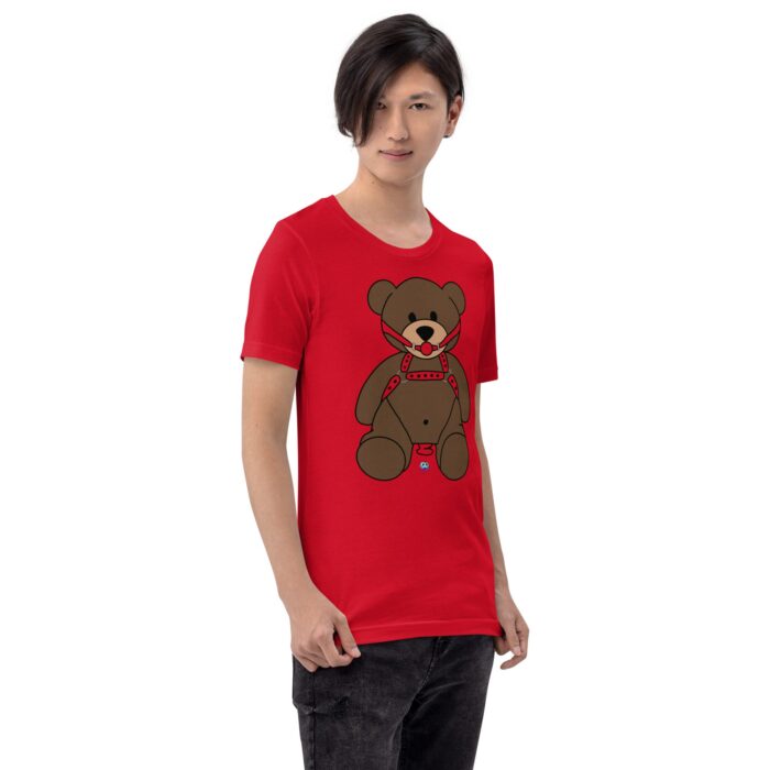 Short Sleeve Tee - Gagged Teddy Bear (Butt Plug) - Image 13