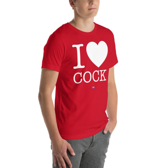 Short Sleeve Tee - I Heart Cock - Image 25