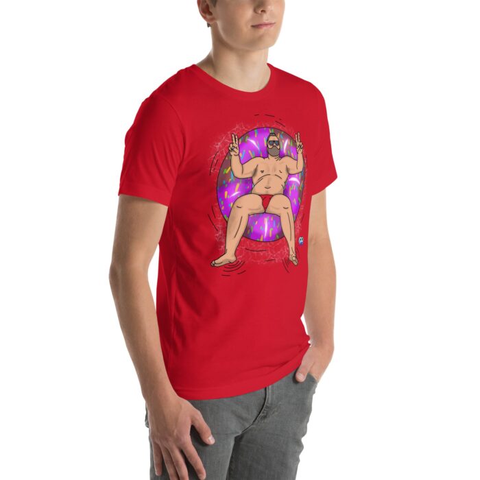 Short Sleeve Tee - Peace, Love, and Doughnuts - Image 13
