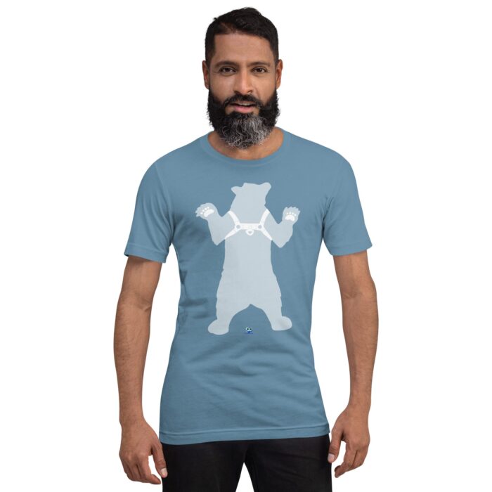 Short Sleeve Tee - Bear in Harness / Leather Bear - Image 37