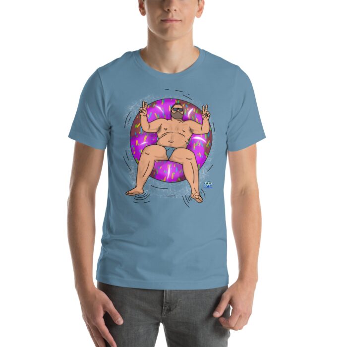 Short Sleeve Tee - Peace, Love, and Doughnuts - Image 44