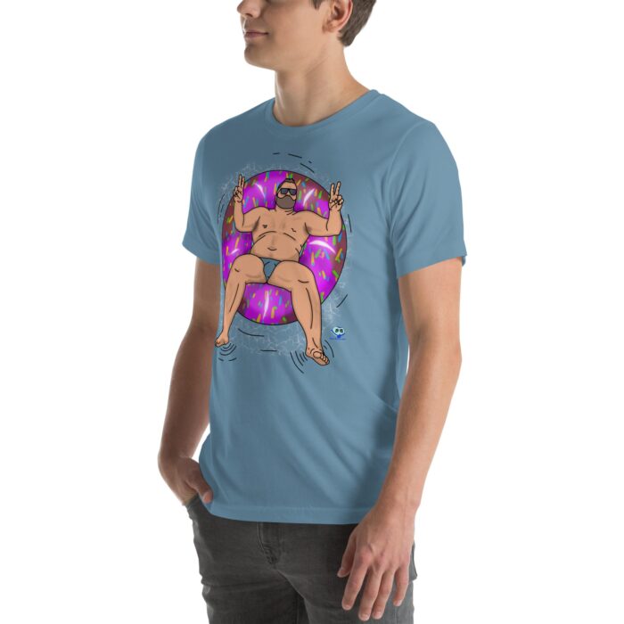 Short Sleeve Tee - Peace, Love, and Doughnuts - Image 47