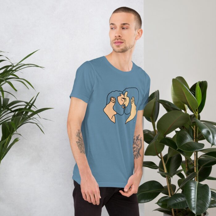 Short Sleeve Tee - Bearded Kiss - Image 33