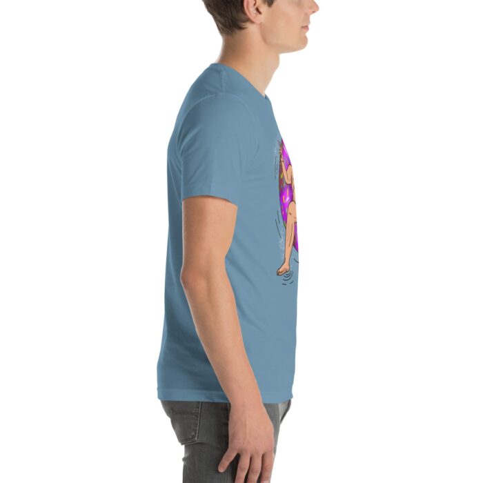 Short Sleeve Tee - Peace, Love, and Doughnuts - Image 48
