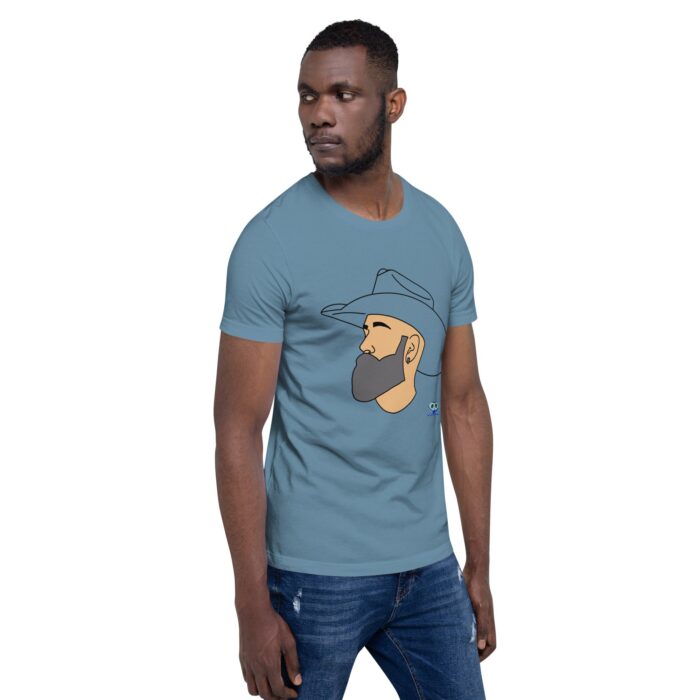 Short Sleeve Tee - Bearded Cowboy - Image 51