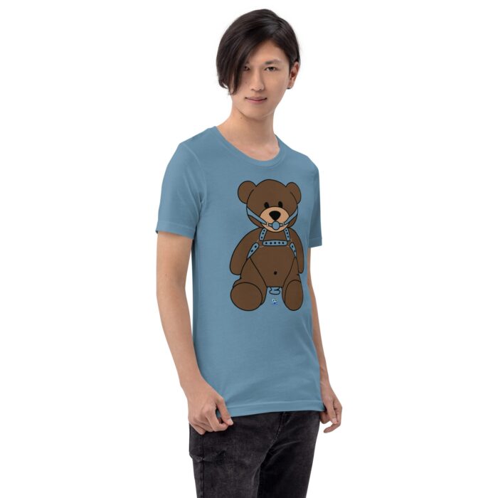 Short Sleeve Tee - Gagged Teddy Bear (Butt Plug) - Image 49
