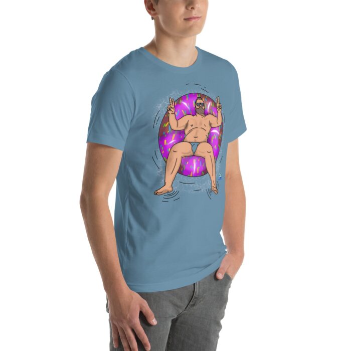 Short Sleeve Tee - Peace, Love, and Doughnuts - Image 49
