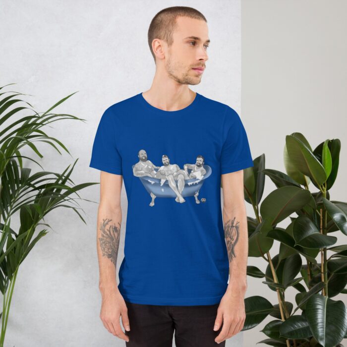 Short Sleeve Tee - 3 Bears in a Tub - Image 14