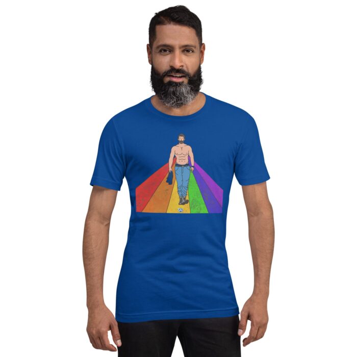 Short Sleeve Tee - Rainbow Road - Image 9