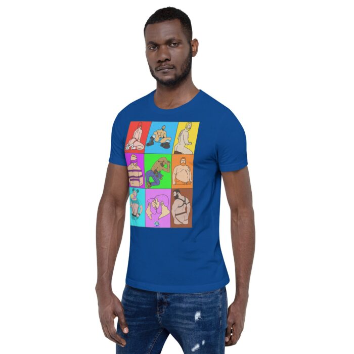 Short Sleeve Tee - Color Block Dudes - Image 26