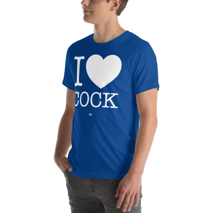 Short Sleeve Tee - I Heart Cock - Image 29