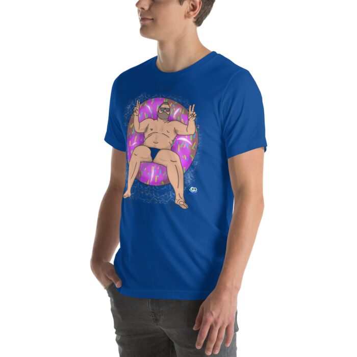 Short Sleeve Tee - Peace, Love, and Doughnuts - Image 17