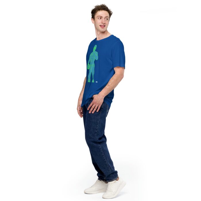 Short Sleeve Tee - Pop Art Soccer Player - Image 15