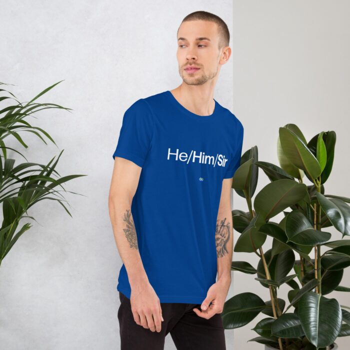 Short Sleeve Tee - He/Him/Sir - Image 20