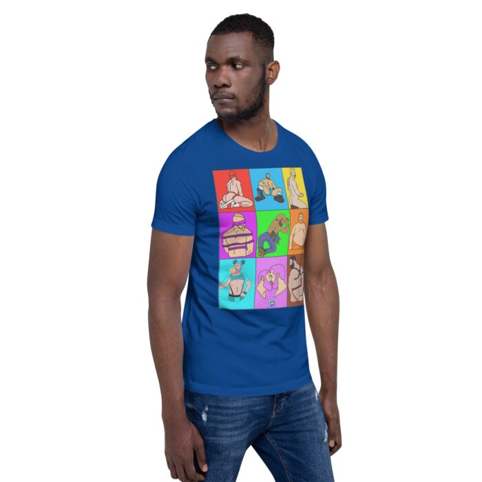 Short Sleeve Tee - Color Block Dudes - Image 27