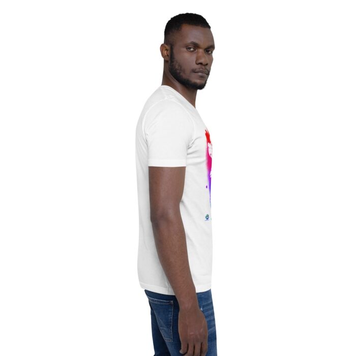 Short Sleeve Tee - Bear Paint Rainbow - Image 84