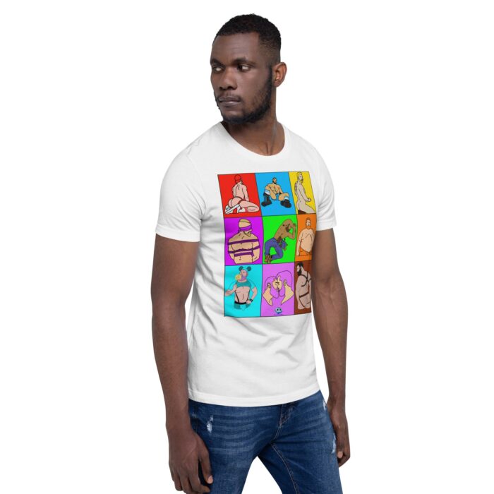 Short Sleeve Tee - Color Block Dudes - Image 81