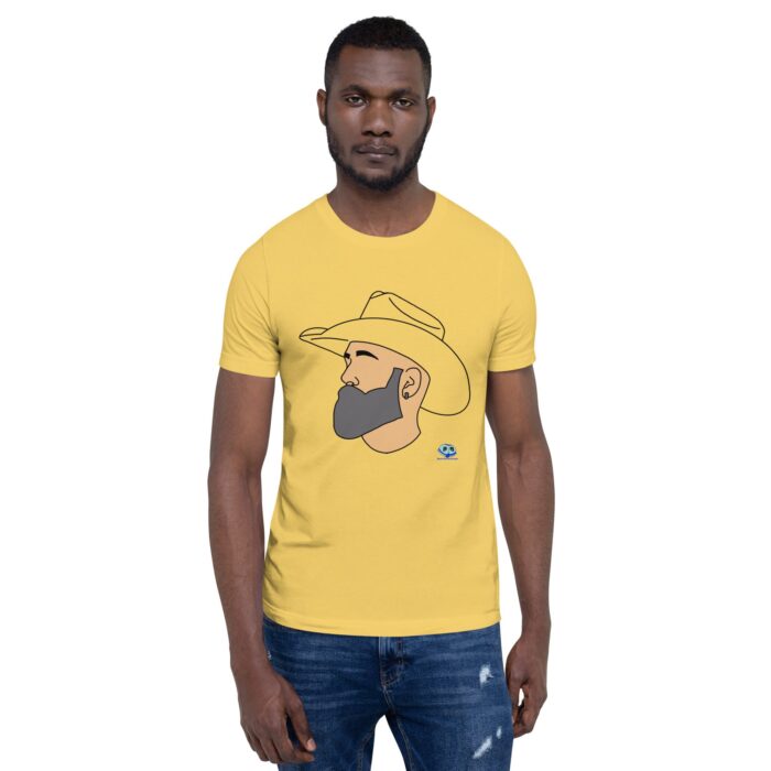 Short Sleeve Tee - Bearded Cowboy - Image 85