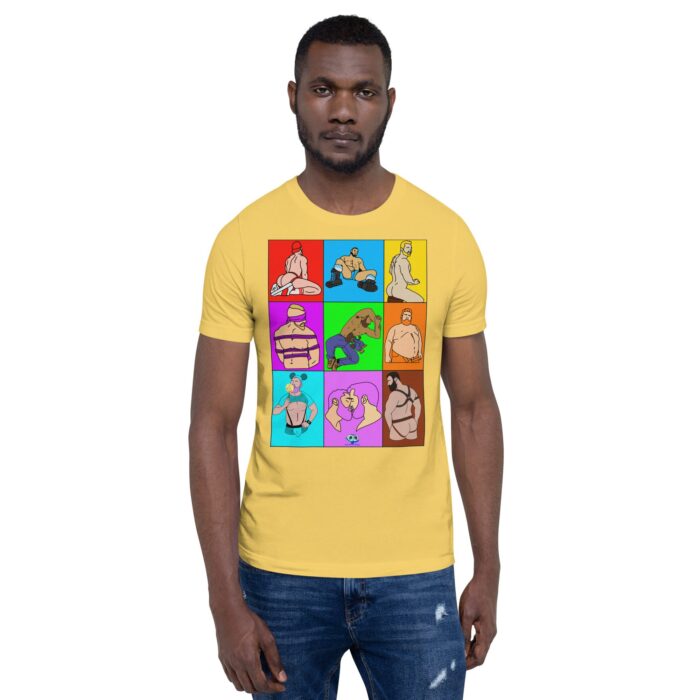 Short Sleeve Tee - Color Block Dudes - Image 73