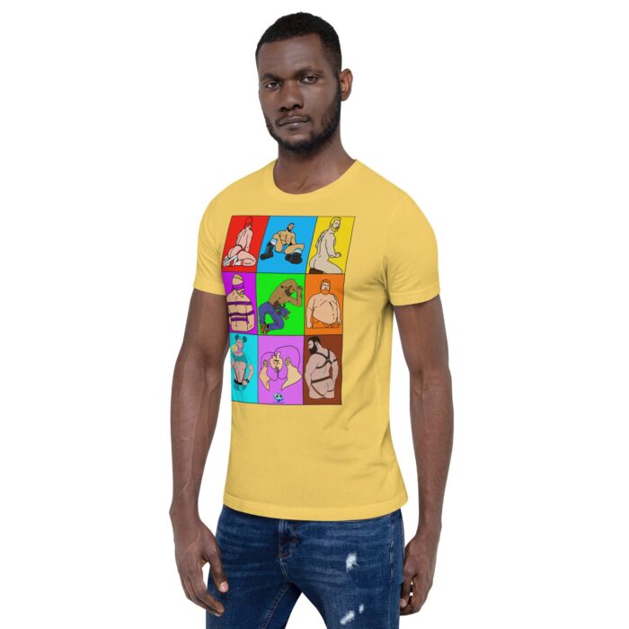 Short Sleeve Tee - Color Block Dudes - Image 74