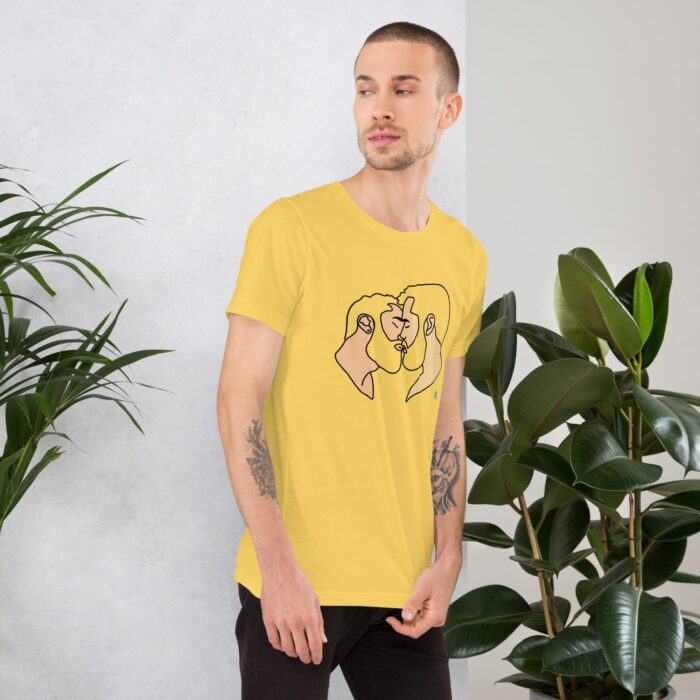 Short Sleeve Tee - Bearded Kiss - Image 56