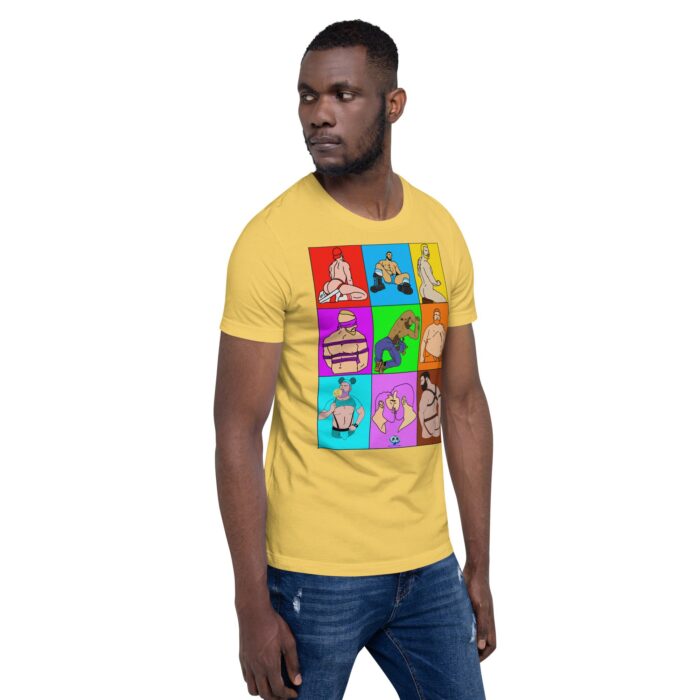 Short Sleeve Tee - Color Block Dudes - Image 75
