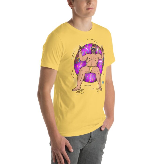 Short Sleeve Tee - Peace, Love, and Doughnuts - Image 84