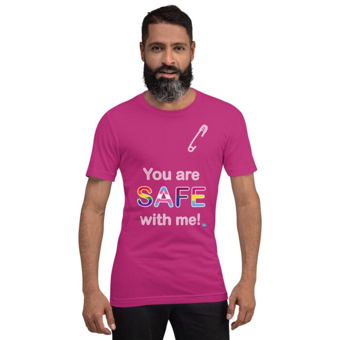 Short Sleeve Tee - Safe with me - Image 14