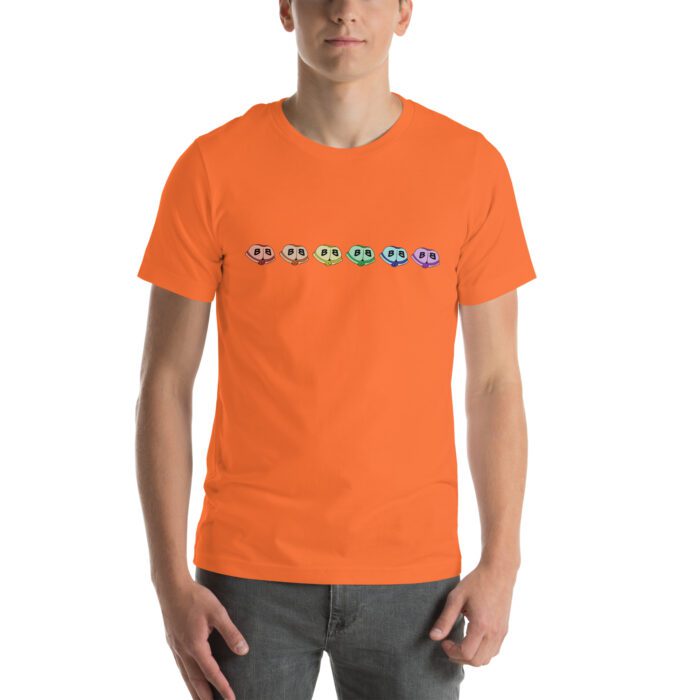 Short Sleeve Tee - Little Rainbow Butts - Image 8