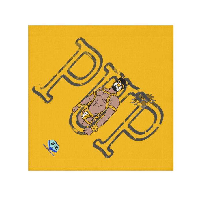 Cum Rag - Pup Sign (Yellow)