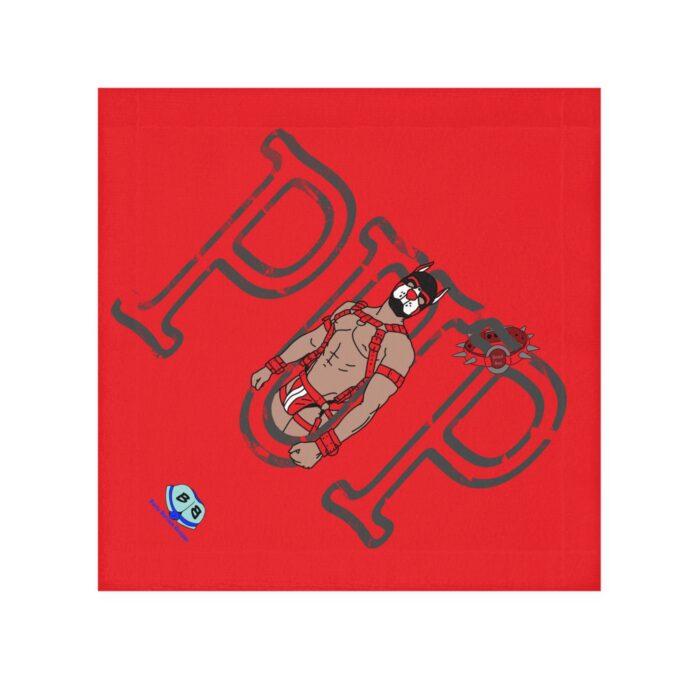 Cum Rag - Pup Sign (Red)