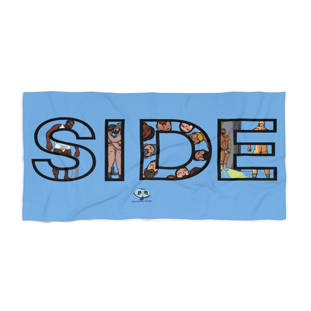 Beach Towel - SIDE Cutout
