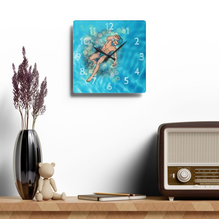 Acrylic Wall Clock - Abyss - Image 4