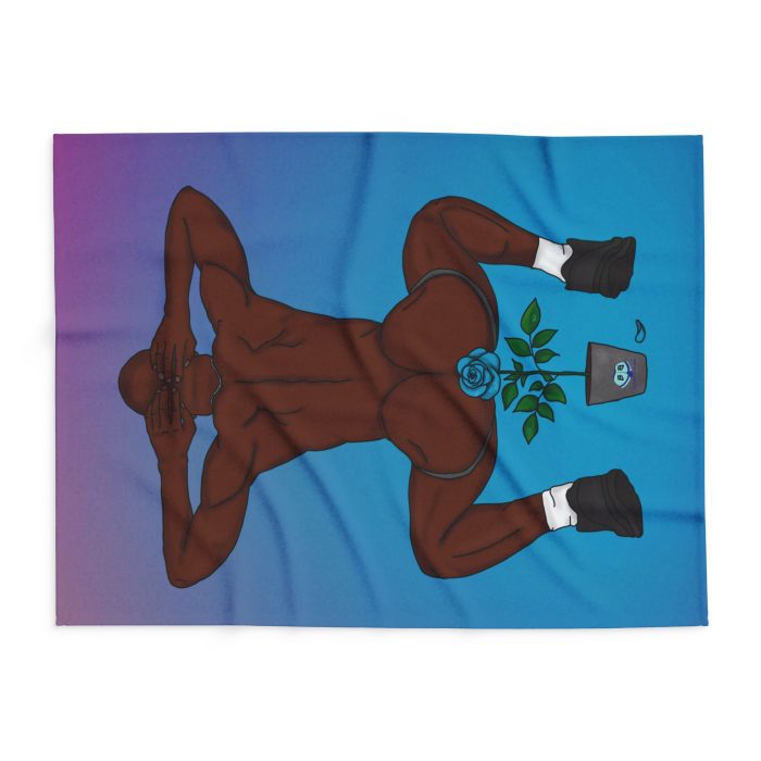 Fleece Blanket - Rosebud - Image 6
