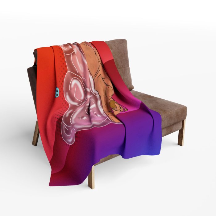 Fleece Blanket - Gummy Bear - Image 4