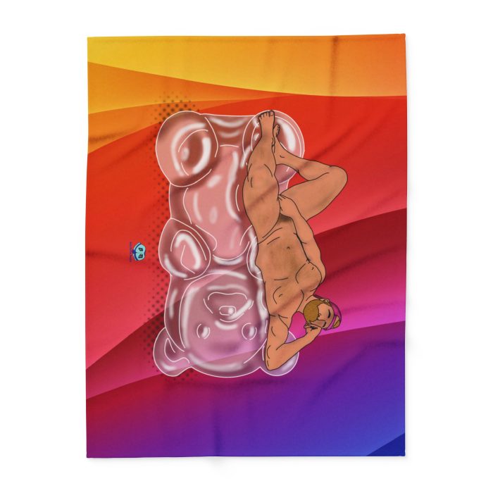 Fleece Blanket - Gummy Bear - Image 5