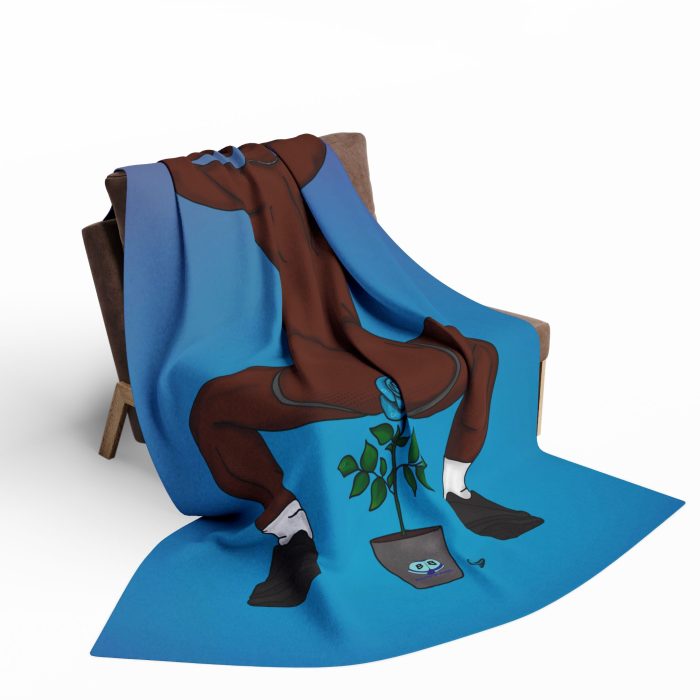 Fleece Blanket - Rosebud - Image 8