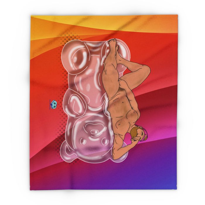 Fleece Blanket - Gummy Bear