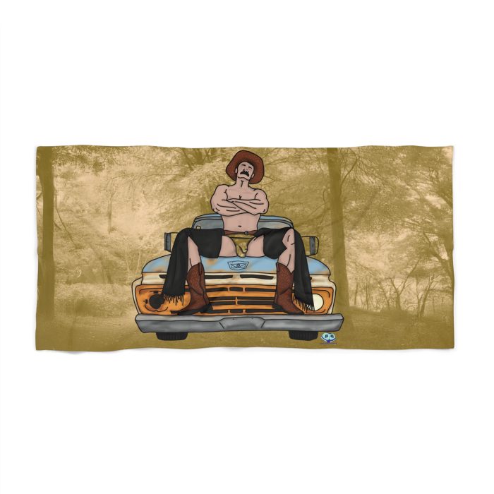 Beach Towel - Truck Nuts