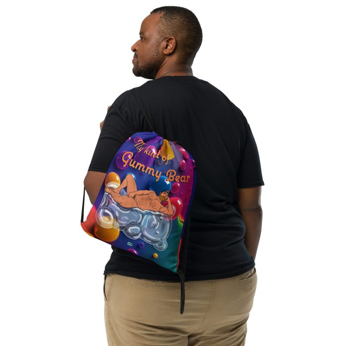 Drawstring bag - 2 Sided Print - Gummy Bear - Image 2