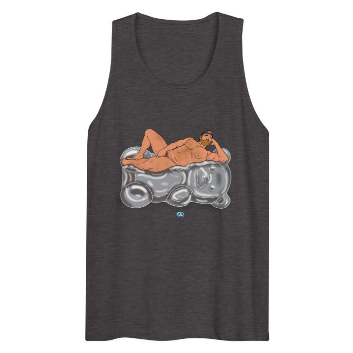 Men’s premium tank top - Gummy Bear - Image 5