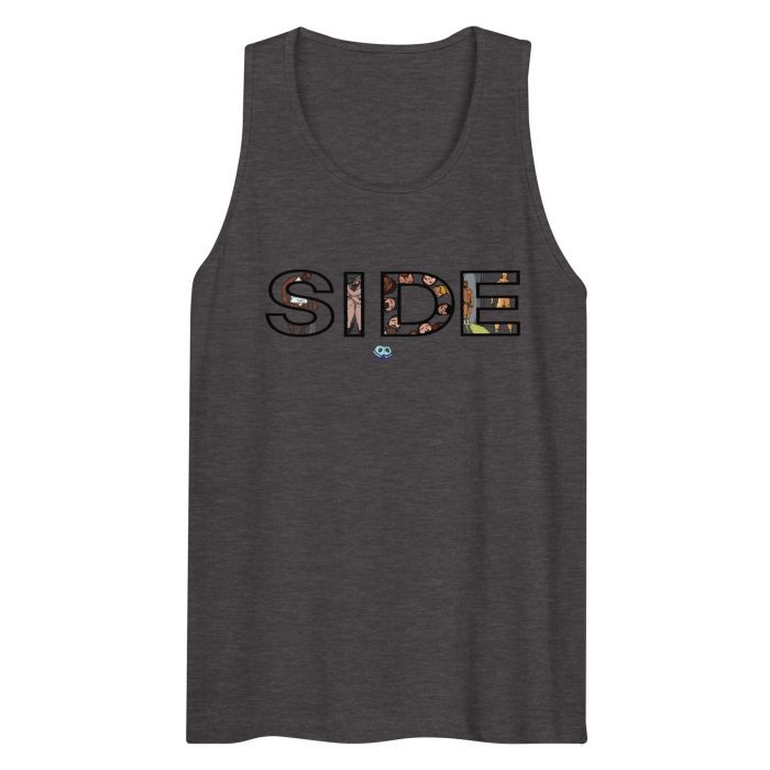 Men’s premium tank top - SIDE Cutout - Image 6