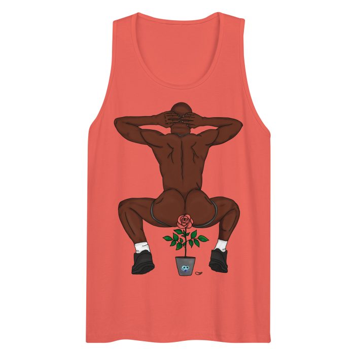 Men’s premium tank top - Rosebud