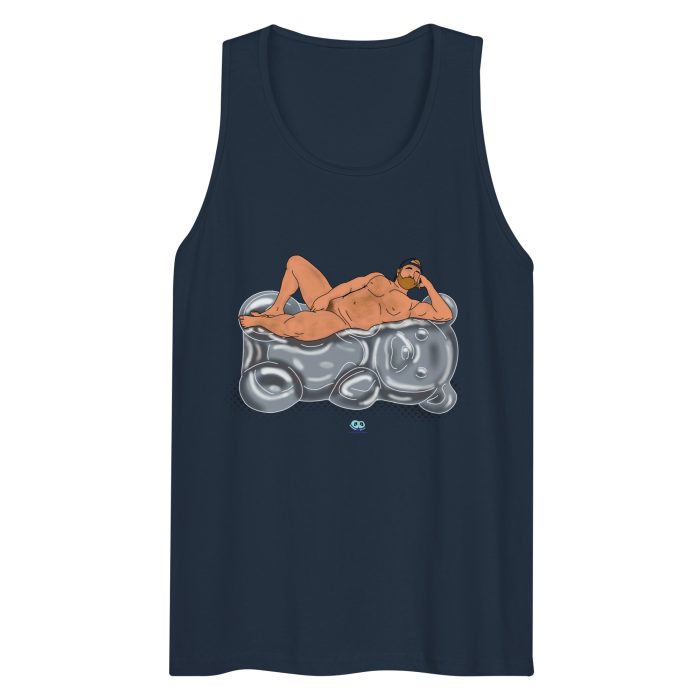 Men’s premium tank top - Gummy Bear - Image 4